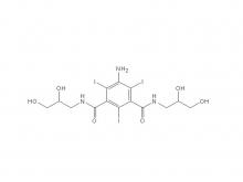 5-amino-n ، ن ' - مكررا ( 2 , 3-dihydroxypropyl ) - 2 , 4 , 6-triiodol-1 , 3-benzenediamide وسيطة / iohexol iovitol