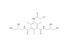 متوسط iodovitol ( رابطة الدول المستقلة ) ن ، ن ' - مكررا ( 2 , 3-dihydroxypropyl ) - ( 5-acetylamino ) - ( 2 , 4 , 6-triiodoisophthalamide )